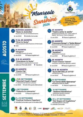 Monreale in sunshine 2026